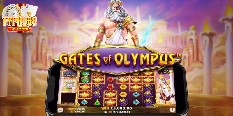 Mẹo chơi Gates Of Olympus hiệu quả tại Typhu88